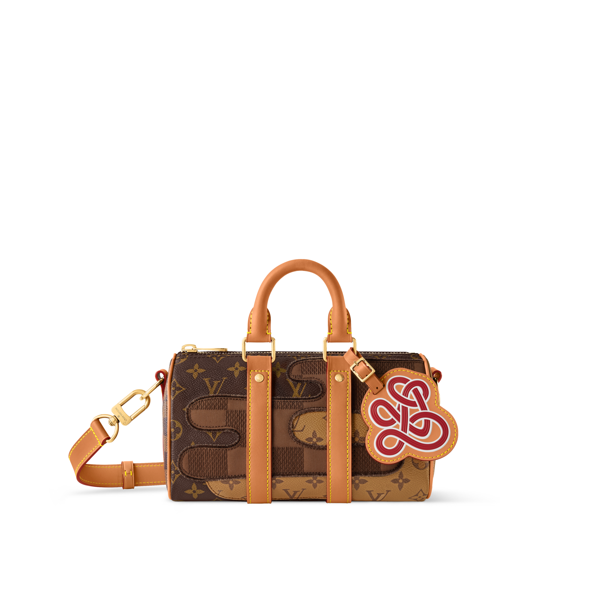 【希少】Louis Vuitton Keepall Bandoulière XS Keepall Bandoulière 25 Monogram Taurillon Leather LG - G90 - Bags